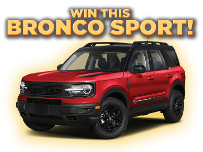 Win This Bronco Sport!
