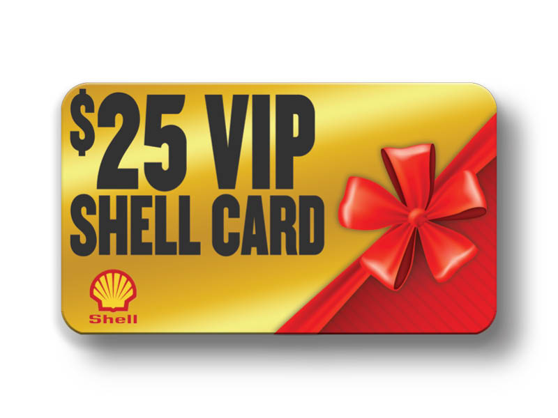 VIP Shell Gift Card Giveaway