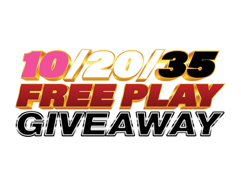 10/20/35 Free Play Giveaway