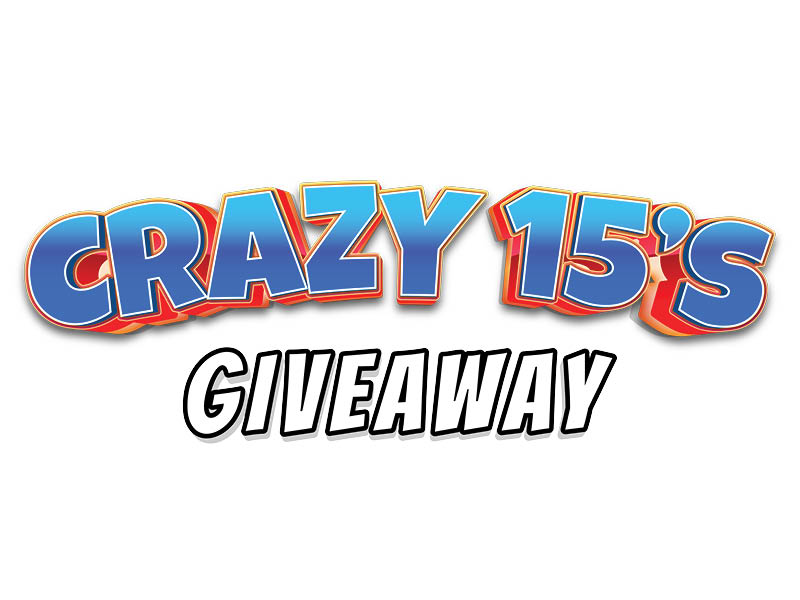 Crazy 15's Giveaway Drawing