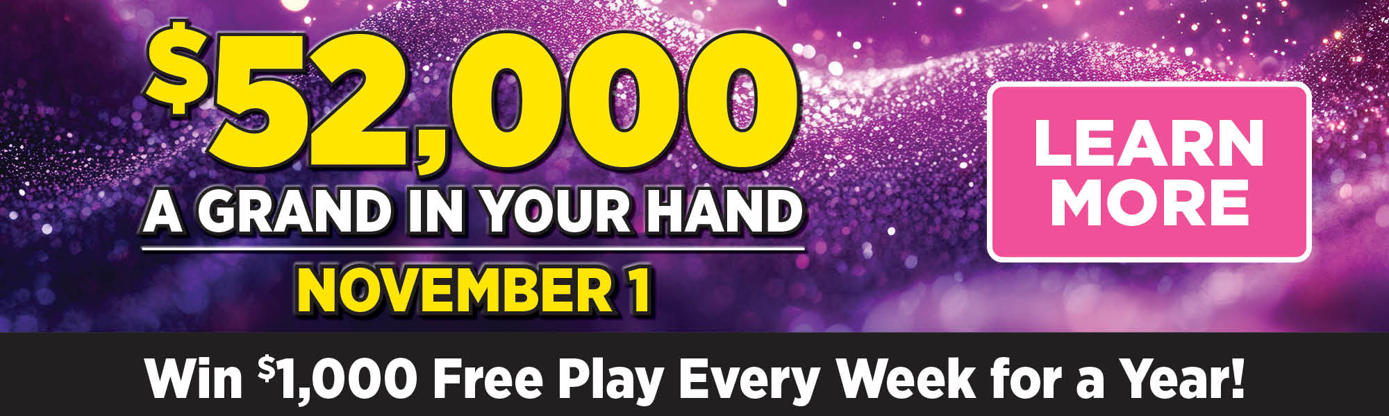 $52,000 A Grand in Your Hand