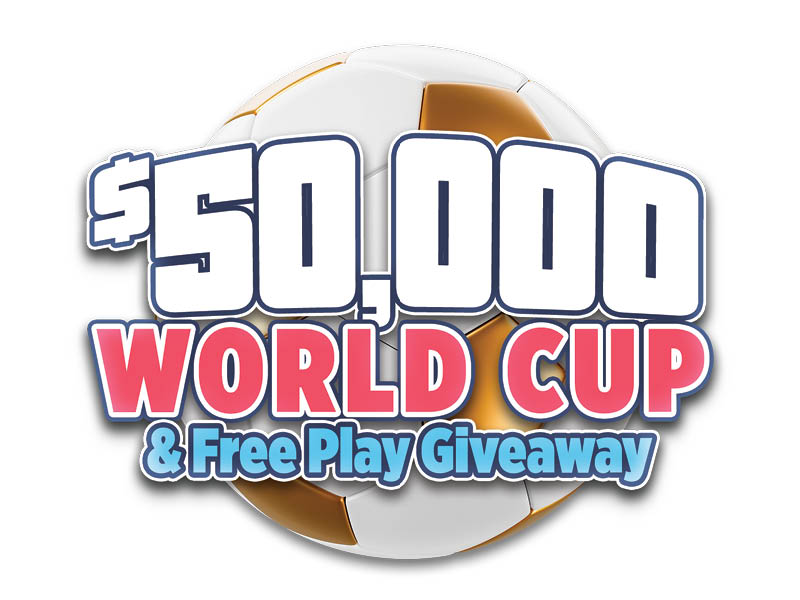 $50,000 World Cup & Free Play Giveaway