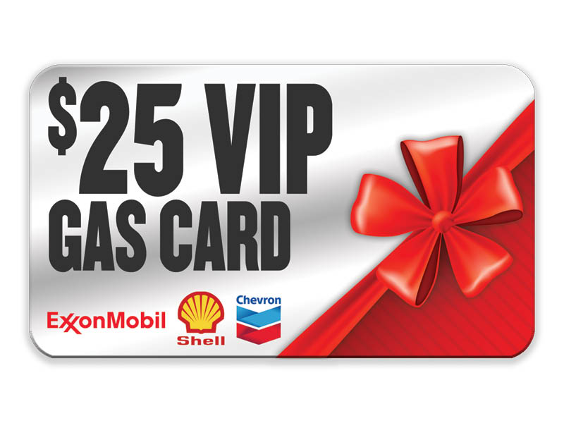 VIP Gas Card Giveaway