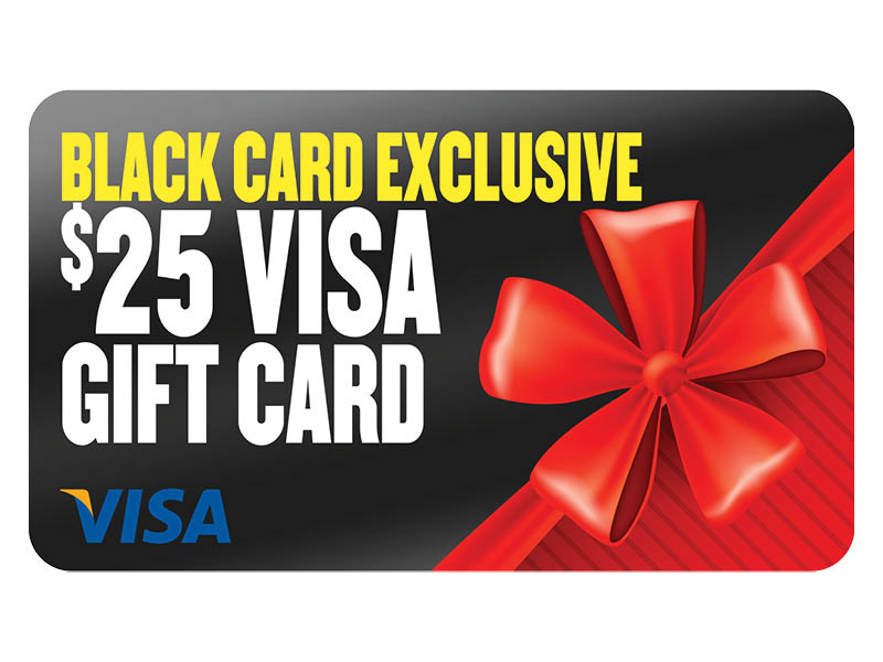 VIP Black Card Visa Gift Card Giveaway
