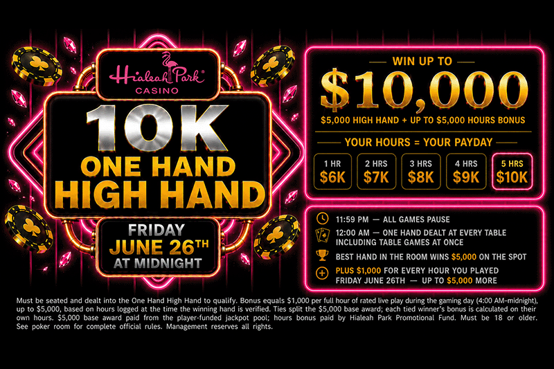 10K One Hand High Hand 
