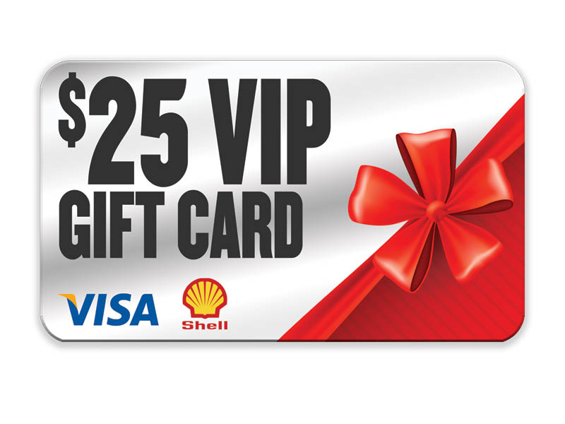 VIP Gas or Visa Giveaway