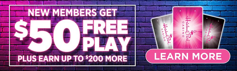 New Members Get $50 Free Play Plus Earn Up To $200 More