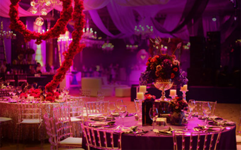 Reception tables