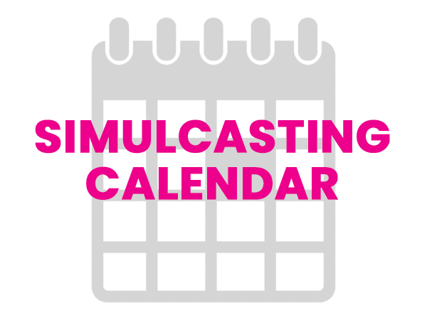 Simulcast Calendar